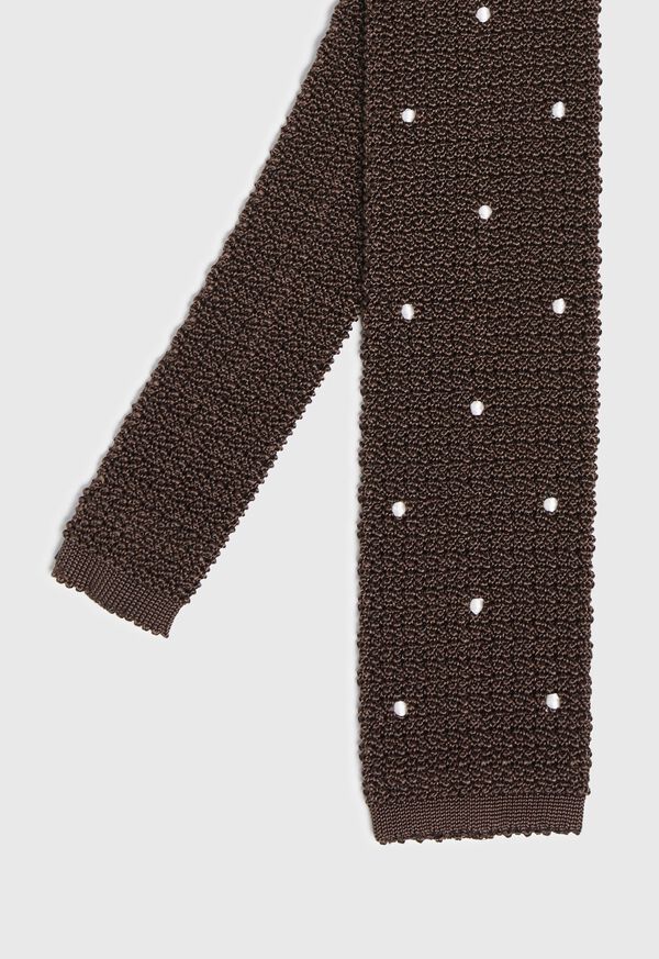 Paul Stuart Embroidered Knit Tie, image 2