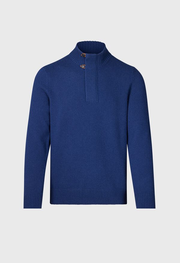 Paul Stuart Wool & Cashmere Quarter Zip Pullover, image 1