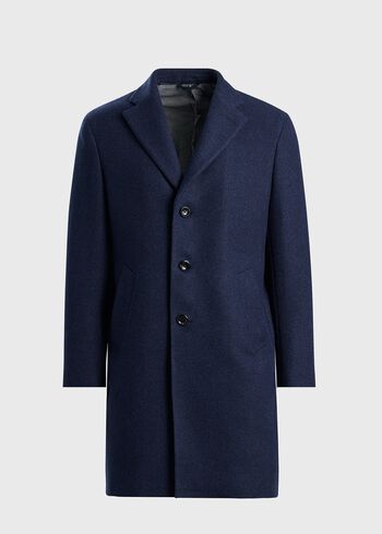 Paul Stuart Wool & Cashmere Coat with Gilet