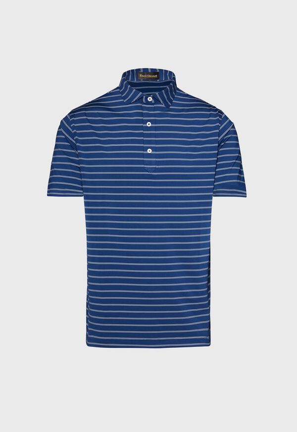 Paul Stuart Double Stripe Performance Polo