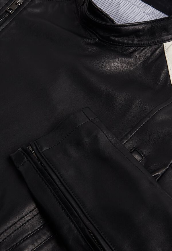 Black Leather Motorcycle