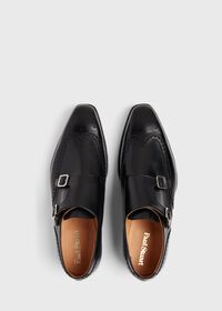 Paul Stuart Hawthorne Leather Double Monk Strap, thumbnail 2