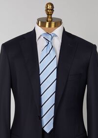 Paul Stuart Narrow Summer Stripe Tie, thumbnail 2