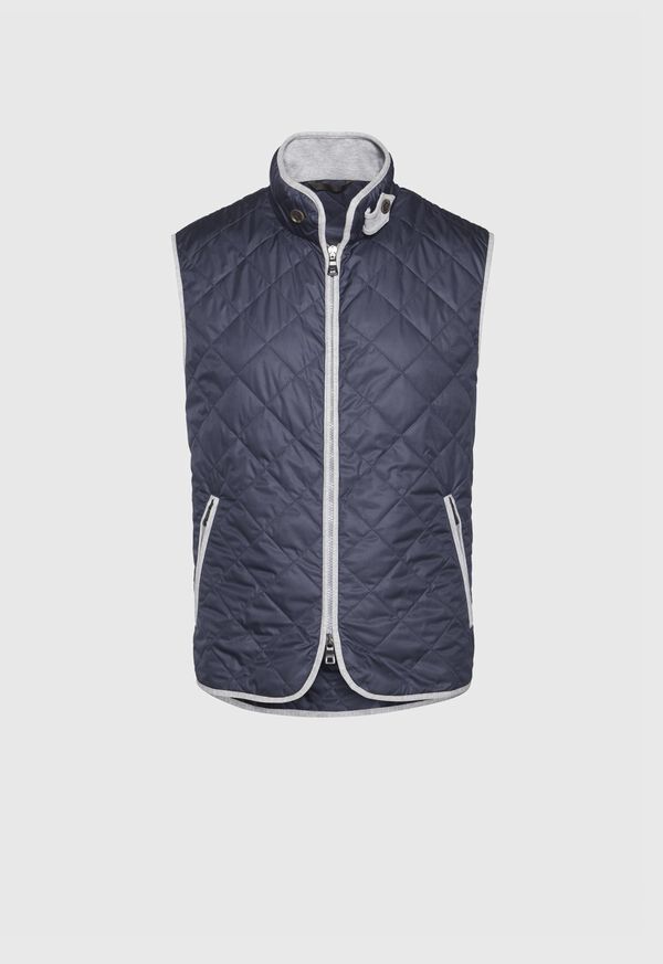 Paul Stuart Nylon Vest With Piping, image 1