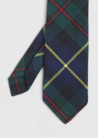 Paul Stuart Tartan Wool Tie, thumbnail 1