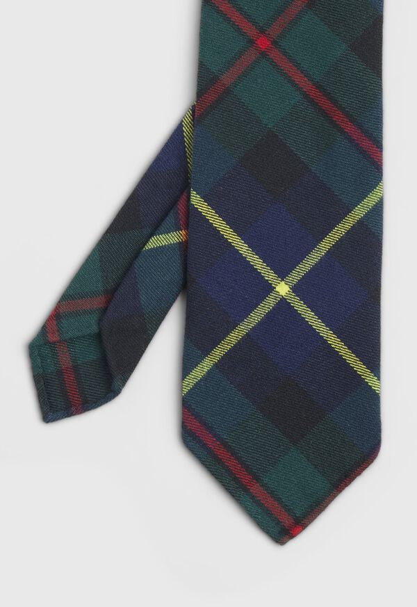 Paul Stuart Tartan Wool Tie, image 1