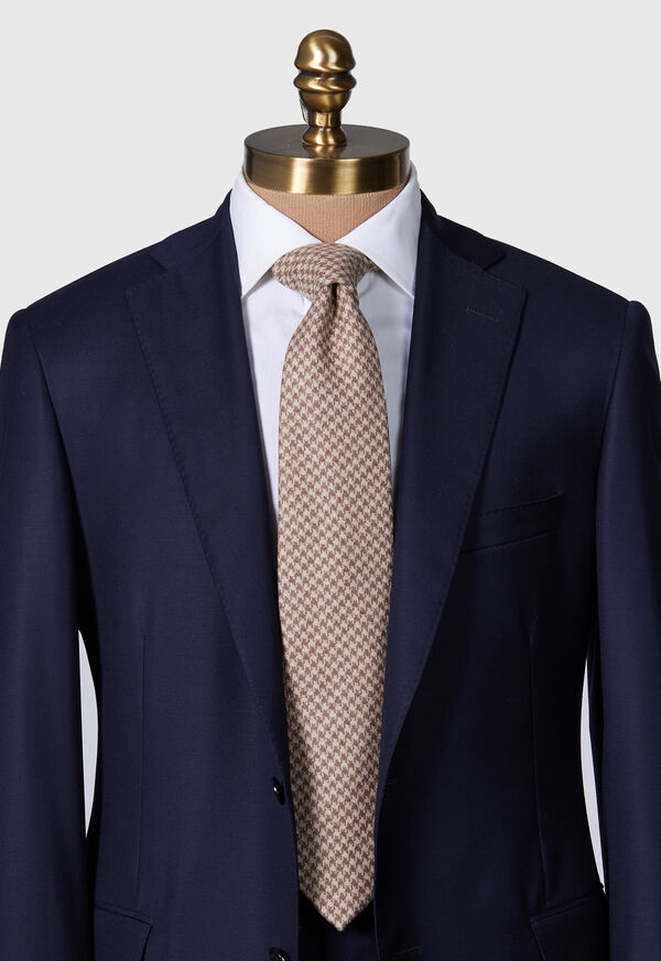 Paul Stuart Wool Houndstooth Tie, image 2