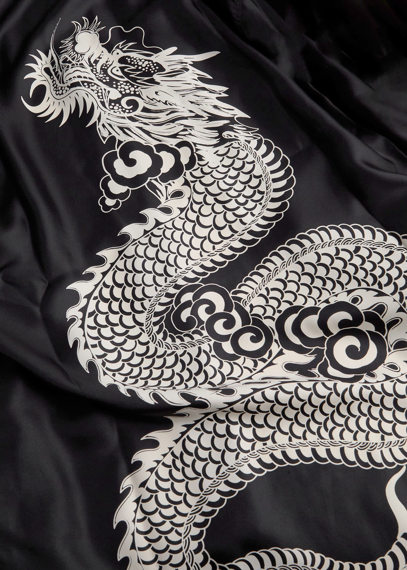 Printed sale silk robe