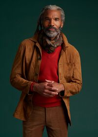 Paul Stuart Suede Shirt Jacket, thumbnail 4