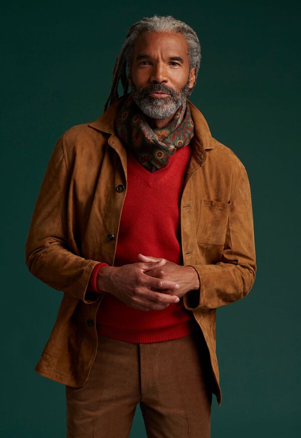 Paul Stuart Suede Shirt Jacket, image 4