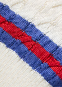 Paul Stuart Cotton & Cashmere Cable Knit Vest, thumbnail 3