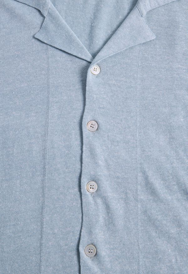 Paul Stuart Linen & Cotton Knitted Shirt, image 2