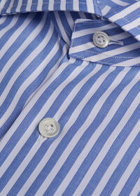 Paul Stuart Stuart's Choice Cotton Striped Dress Shirt, thumbnail 2