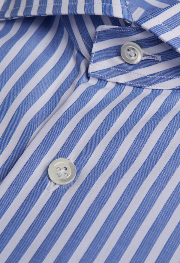 Paul Stuart Stuart's Choice Cotton Striped Dress Shirt, image 2