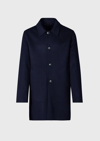 Paul Stuart Cashmere & Wool&nbsp;Short Overcoat