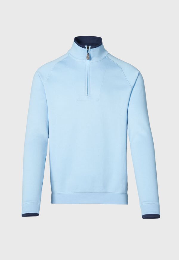 Paul Stuart Pima Cotton 1/2 Zip Sweater, image 1