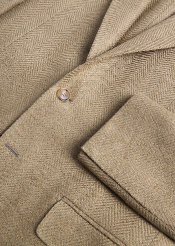 Paul Stuart Silk & Linen Herringbone Jacket