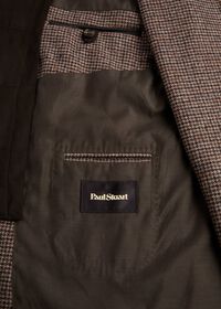 Paul Stuart Brown Plaid Jacket with Zip-Out Vest, thumbnail 4