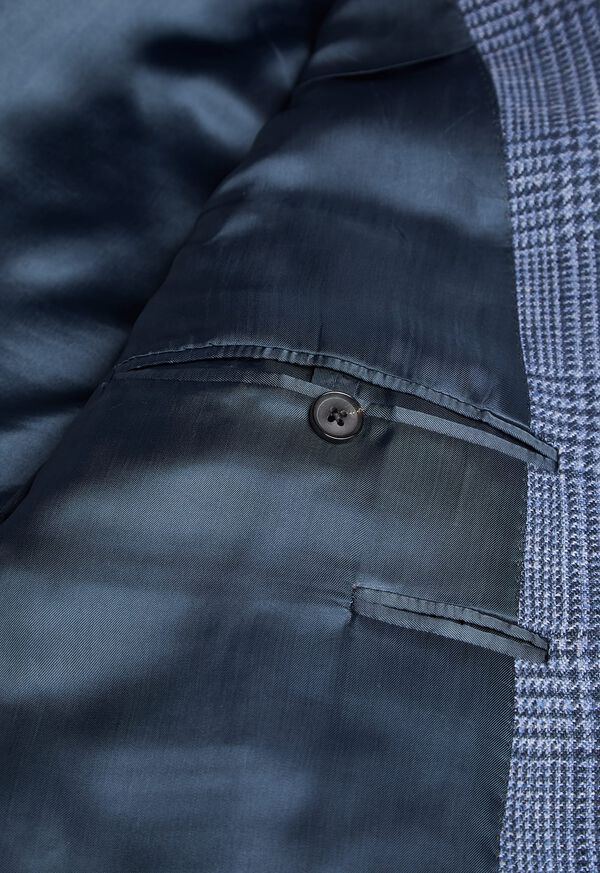Paul Stuart Plaid Blue Sport Jacket, image 4