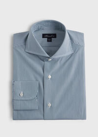Paul Stuart Micro Stripe Cotton Dress Shirt, thumbnail 1