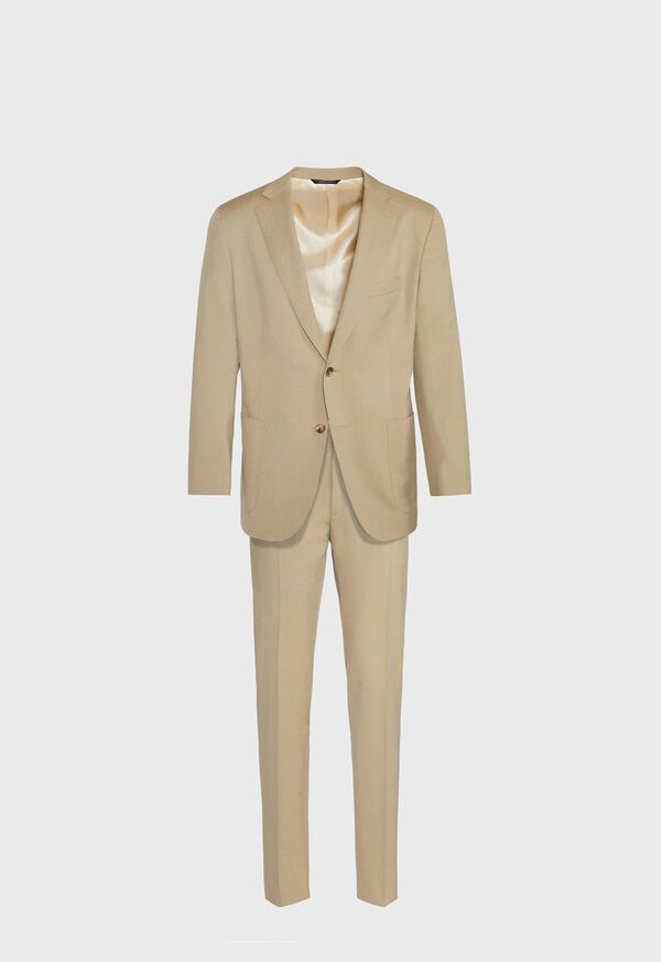 Paul Stuart Tan Twill Suit, image 1