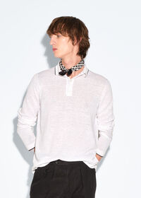 Paul Stuart Linen & Cotton Summer Polo, thumbnail 2