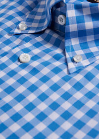 Paul Stuart Cotton Gingham Sport Shirt, thumbnail 2