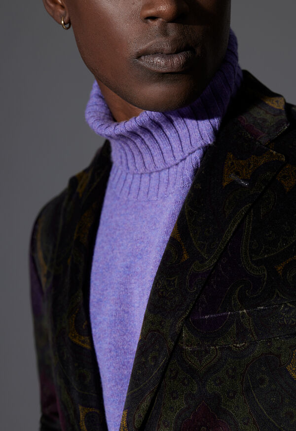 Paul Stuart Paisley Velvet Suit Look, image 1