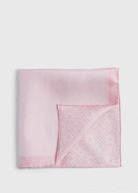 Paul Stuart Reversible Silk Plaid Pocket Square, thumbnail 1