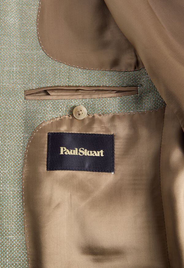 Paul Stuart Textured Lightweight Silk & Linen Jacket, image 3