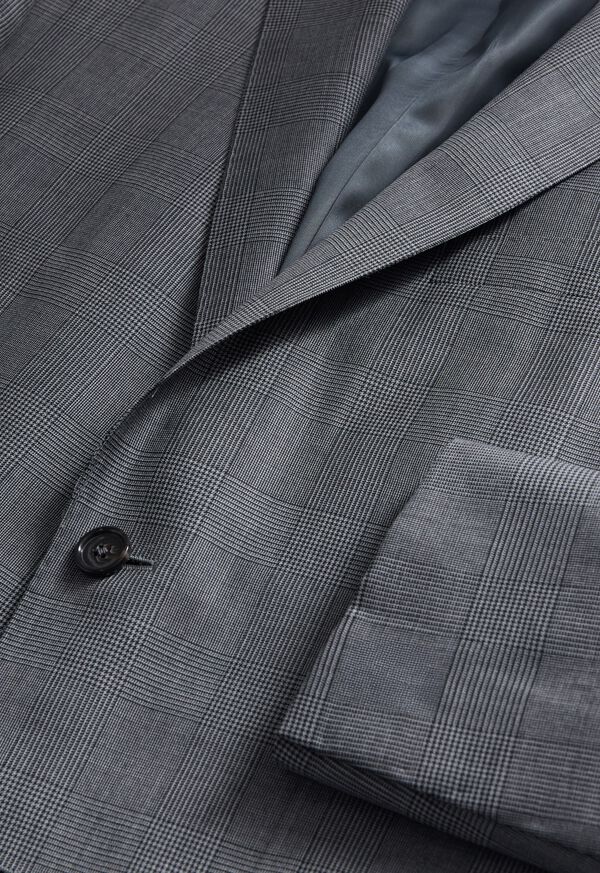 Paul Stuart All Year Super 150s Wool Plaid Suit, image 3