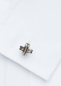 Paul Stuart Double X Cufflinks, thumbnail 2
