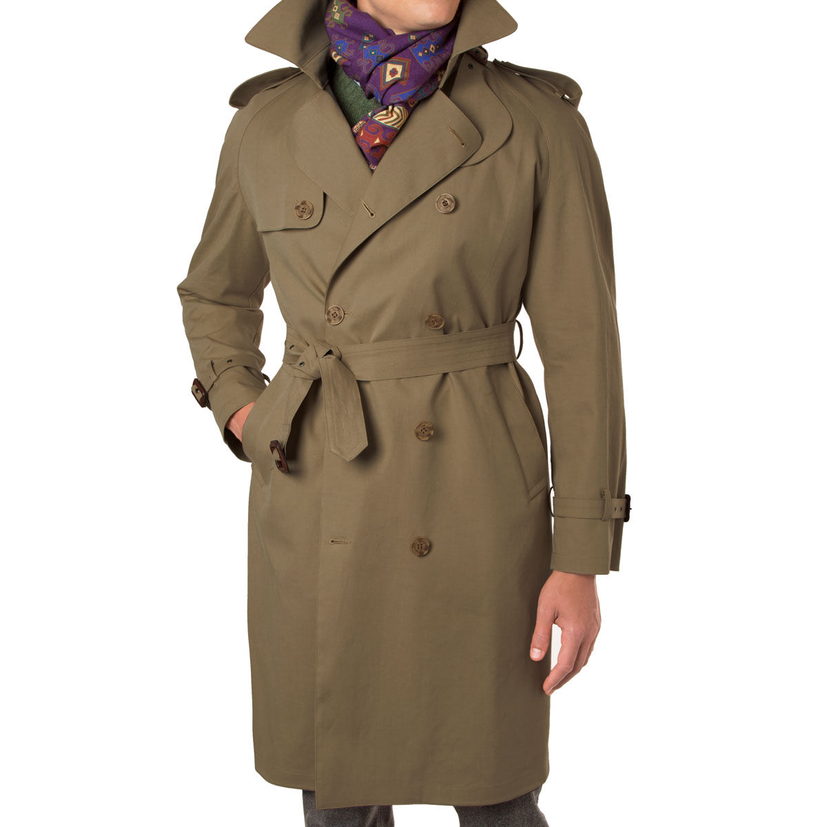 Traditional raincoat top