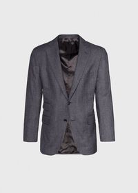 Paul Stuart Grey Micro Weave Super 180s Wool Suit, thumbnail 3