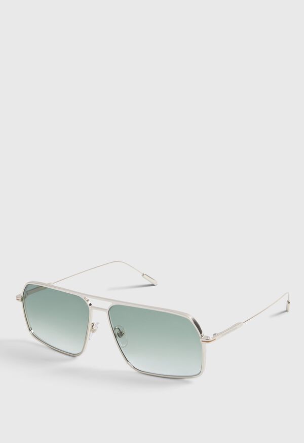 Paul Stuart ZEGNA Shiny Light Gold Sunglasses, image 3