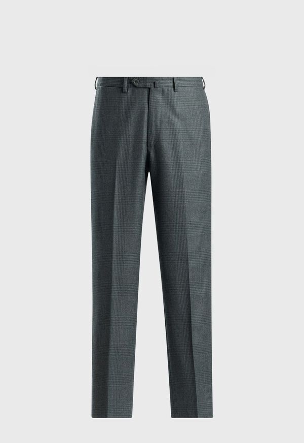 Paul Stuart Sage Tonal Plaid Flannel Suit, image 5
