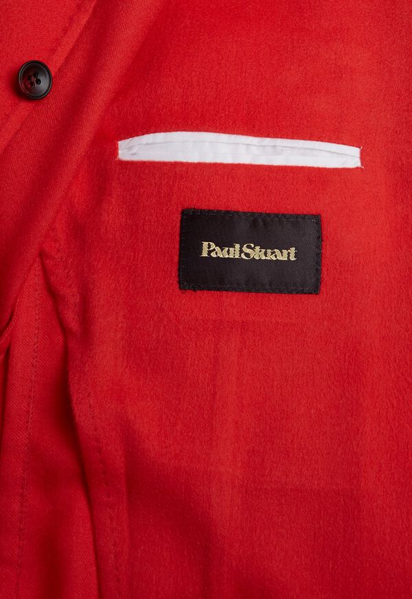 Paul Stuart Red Cashmere Soft Jacket, image 5