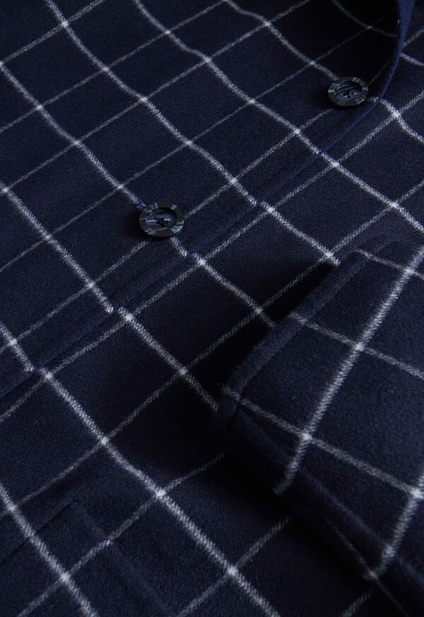 Paul Stuart Reversible Double Face Cashmere Mac Coat, image 4