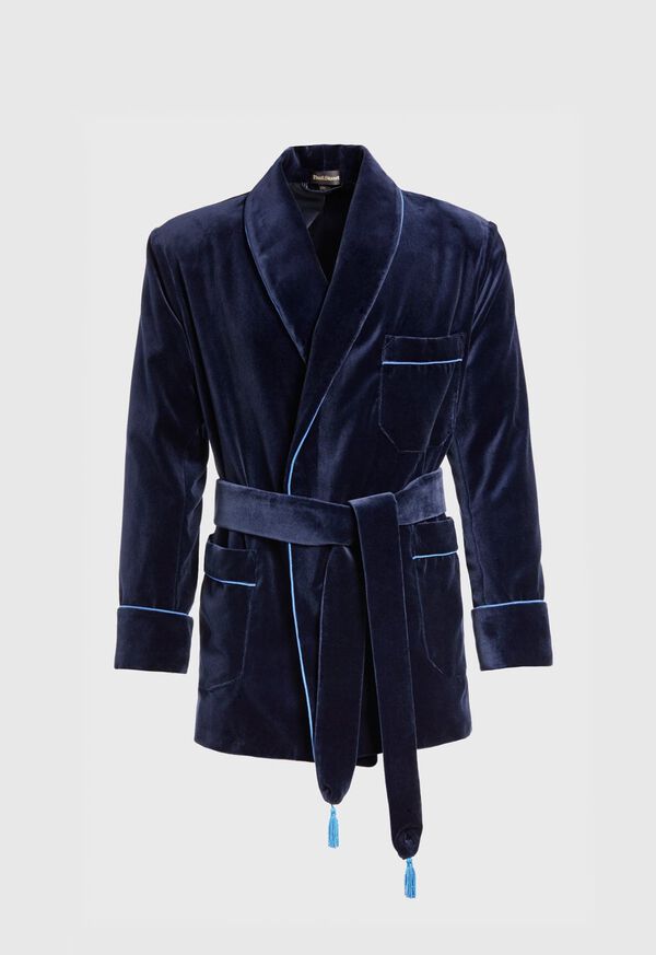 Paul Stuart Velvet Smoking Jacket, image 3