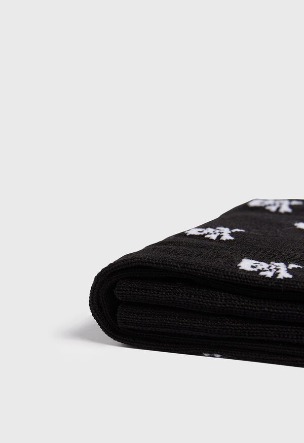 Paul Stuart Skull and Crossbones Motif Sock, image 2
