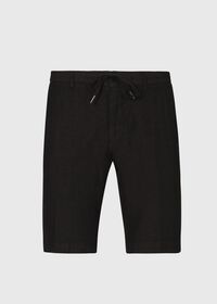 Paul Stuart Linen Drawstring Bermuda Short, thumbnail 1