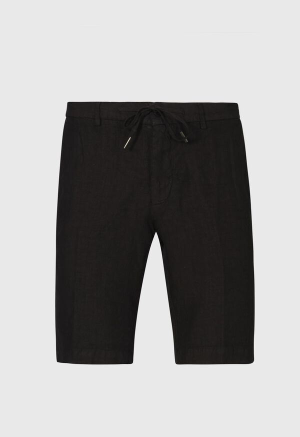 Paul Stuart Linen Drawstring Bermuda Short, image 1