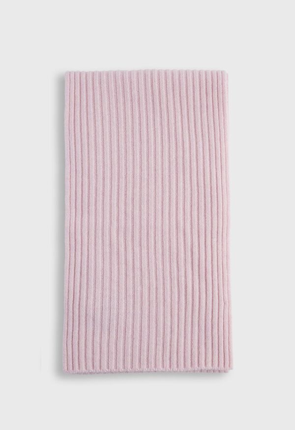 Paul Stuart Cashmere Ribbed Scarf, image 2