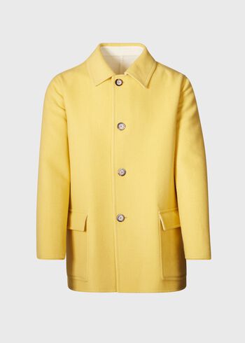 Paul Stuart Reversible Double Face Cashmere Coat