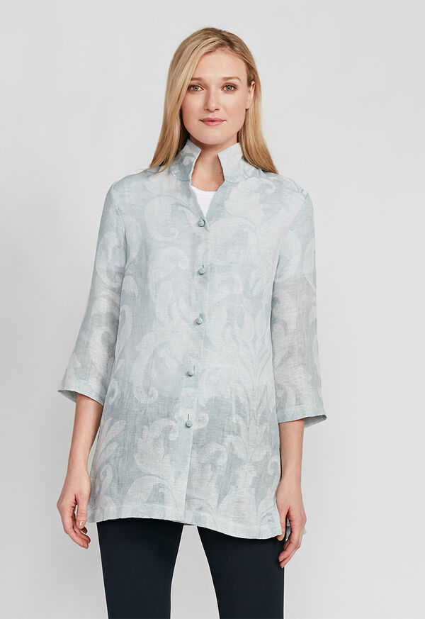 Paul Stuart Damask Pattern Topper, image 5