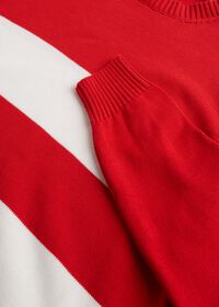 Paul Stuart Rugby Stripe Crewneck Sweater, thumbnail 2