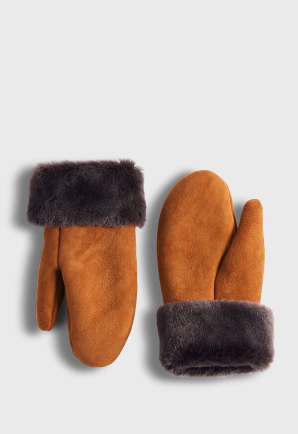 Paul Stuart Sheepskin Mitten, image 1