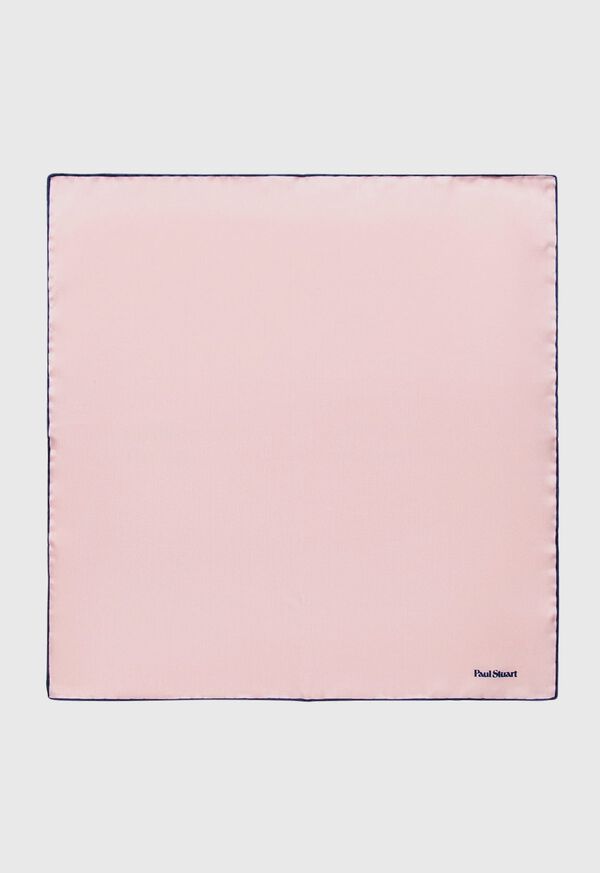 Paul Stuart Hand Screen Printed Silk Pocket Square, image 1