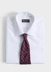 Paul Stuart Woven Silk Tossed Square Tie, thumbnail 2