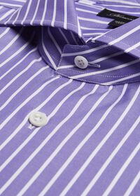 Paul Stuart Oxford Wide Stripe Dress Shirt, thumbnail 5